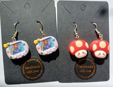 Orecchini Mario Retro Gaming