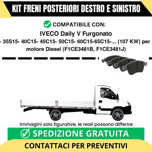 Pastiglie freno posteriori - pastiglie,