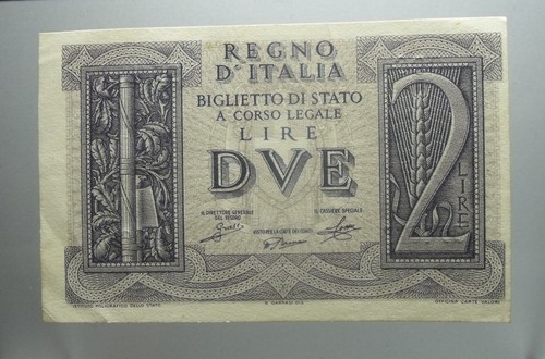 Banconota regno italia - banconota,