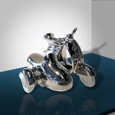 Statua Porcellana Sidecar