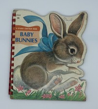 1966 Baby Bunnies Wonder Book