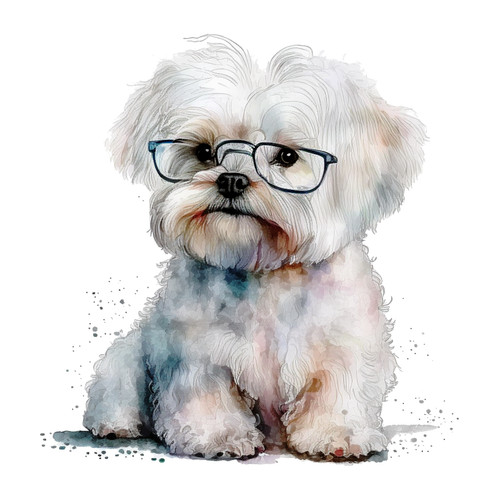 Adesivo auto maltese - , cani