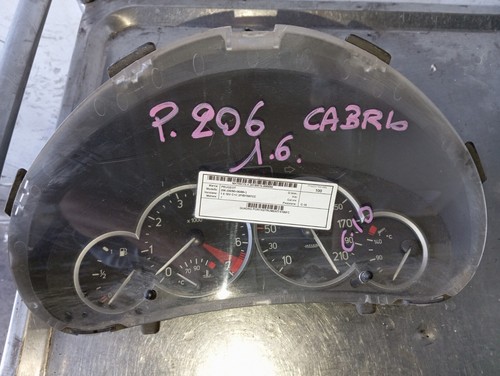 Quadro strumenti peugeot 206 - strumenti,