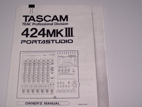 Tascam 424 iii porta - mk, studio