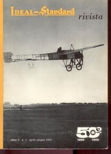 IDEAL STANDARD N.2 -apr-giu/1959 - MARINETTI/CONTE PASSERINI/GRATTACIELI -Z1