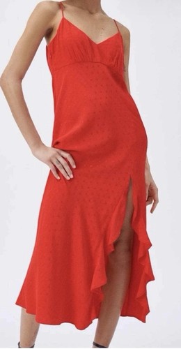 Zara jacquard abito slip - zara,