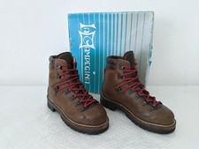 SCARPONI DA MONTAGNA IN PELLE 39 CAMPEGINA TREKKING BOSCAIOLO NEVE CACCIA ALPINO