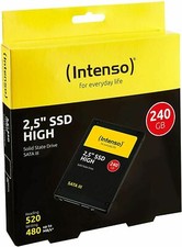 SSD HARD DISK STATO SOLIDO 2,5"INTENSO 240GB SATA 3 6Gb/s 3813440 PC NOTEBOOK