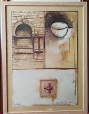 Alessandro Reggioli Litografia Originale Firmata Cm 49×34 Con Certificato