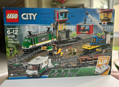 Lego city 60198 treno cargo - lego,