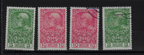 1914 austria pro opere - austria, di