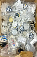 Lotto 200 Quadranti Orologio Per Mov Chrono Quarzo Nuovi Ricambi Varie Misure