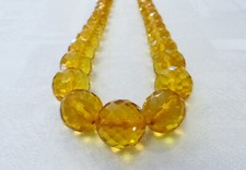 Beautiful Faceted Amber