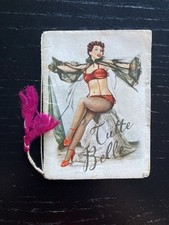 1955 Tutte Belle calendario barbiere calendarietto erotico Stoico Mario Torino