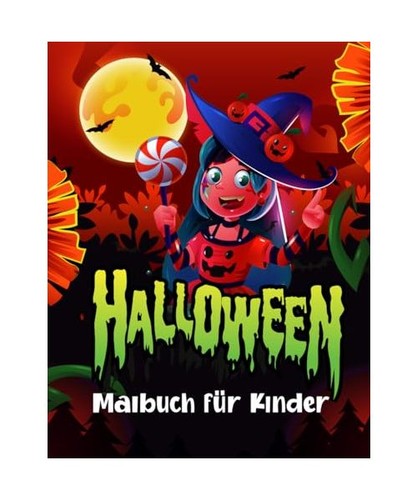Halloween malbuch für kinder - halloween,