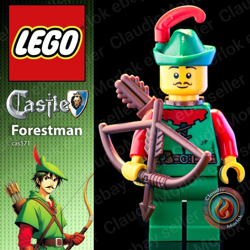Lego minifigure forestman - ⭐,
