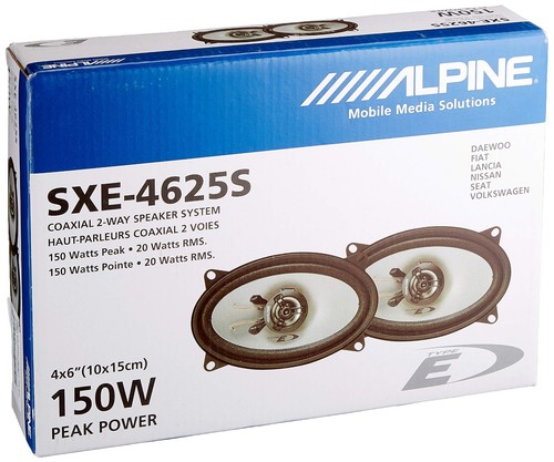 Alpine sxe 4625s 150w max - alpine, sxe-4625s