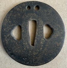 Tsuba ancienne fer - fer, garde