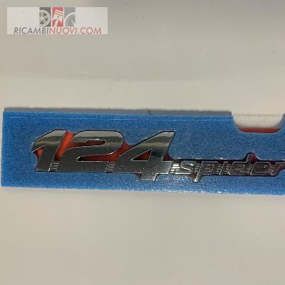 Sigla modello 124 spider - modello,