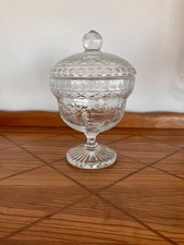 Vaso in cristallo lavorato