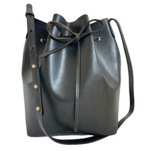 Borsa a secchiello MANSUR GAVRIEL in pelle nera