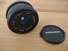 Obiettivo Mitakon f=28mm con attacco MC per Minolta + filtri in omaggio