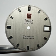 Omega Electronic F 300 Hz Seamaster Chronometer Dial