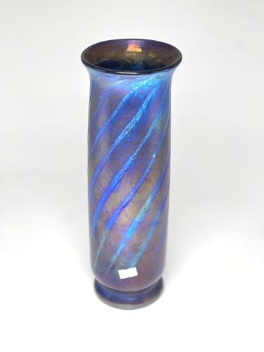 Vaso lucentezza blu con - lucentezza,
