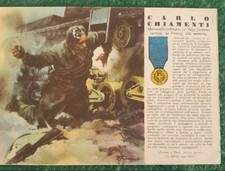 Cartolina Medaglia Oro Valore