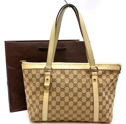 Auth gucci tote - gucci,