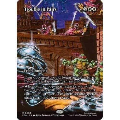Trouble pairs - in, (borderless)