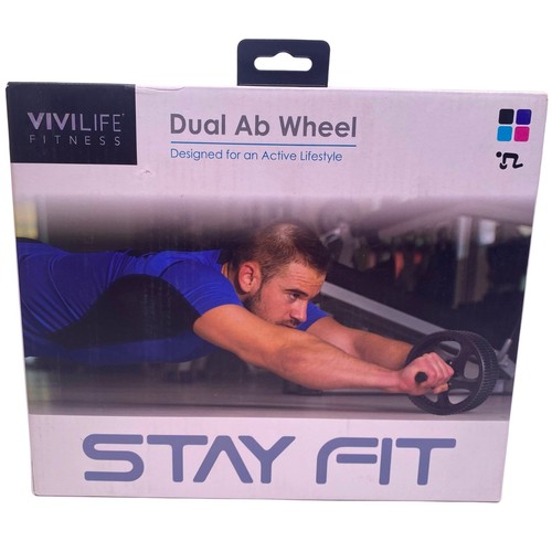 Vivilife fitness dual wheel - fitness, ab