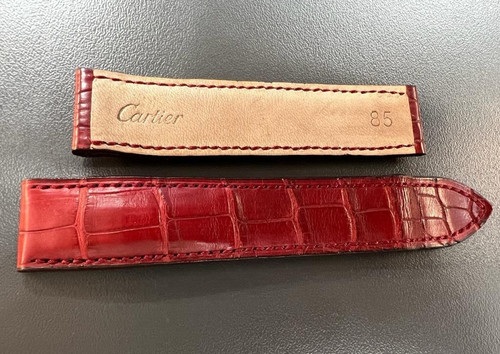 Cartier original alligator - cartier, red
