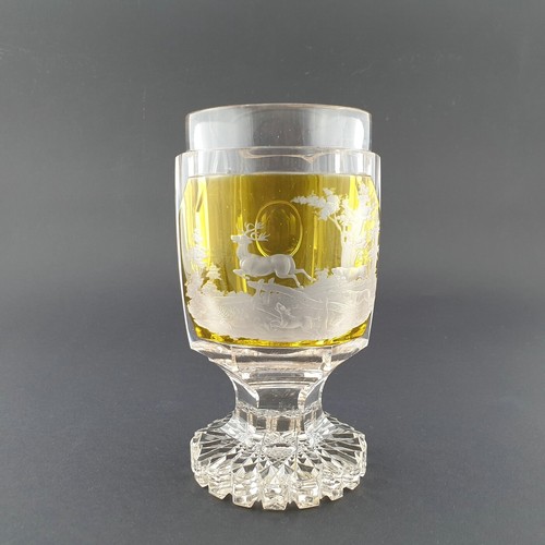 Biedermeier bicchiere - -,