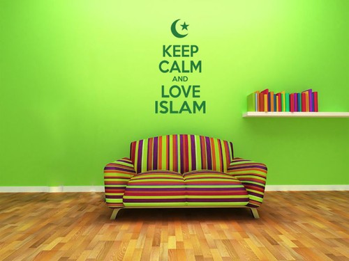 Keep calm and love - and,