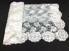 MANTELLA SPAGNOLA PIZZO BIANCO