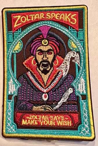 Zoltar booth embroidered - zoltar, patch