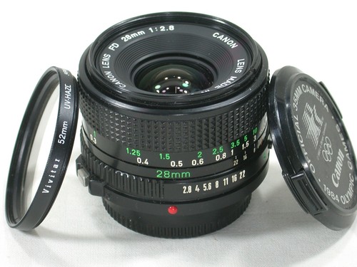 Canon 28mm 8 obiettivo - canon,