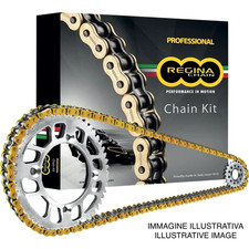 KIT TRASMISSIONE CORONA, CATENA, PIGNONE REGINA PER APRILIA 900 SHIVER ABS 17-21