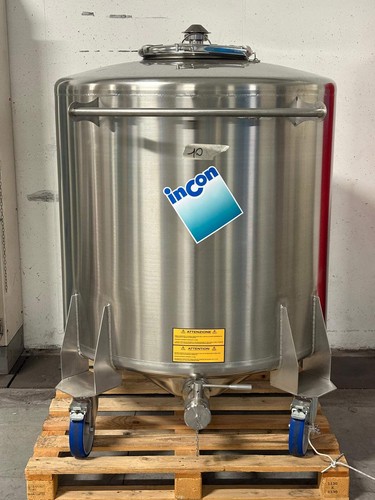 Serbatoio inox pallettizzato - serbatoio,