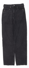 Jeans donna denim nero anni - nero,