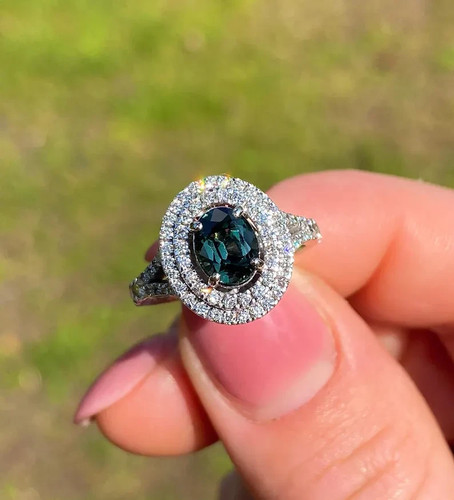 Anello con pietre - , preziose