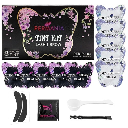 Kit colore nero per ciglia - kit,