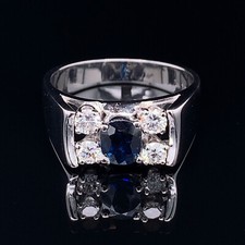 Anello Uomo Solitario Diamante