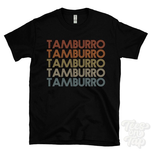 Tamburro shirt stile retrò - tamburro, t-shirt