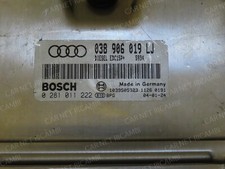 038906019LJ CENTRALINA MOTORE AUDI A4 B6 1.9 TDI 130 BOSCH 0281011222 EDC15P+