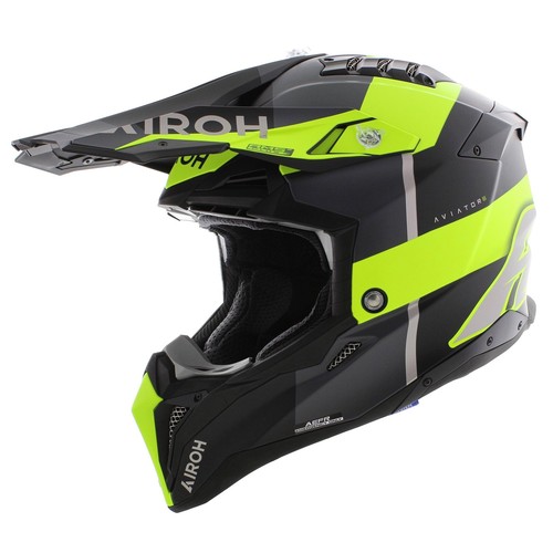 Casco airoh aviator ams - mx,