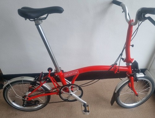 Bicicletta pieghevole brompton - bicicletta,