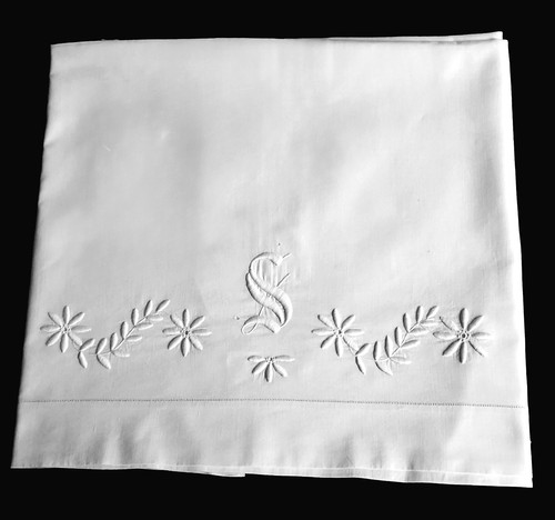 Lenzuolo lino francese vintage - lenzuolo,