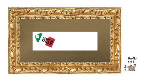 Cornice oro barocca cm - in,
